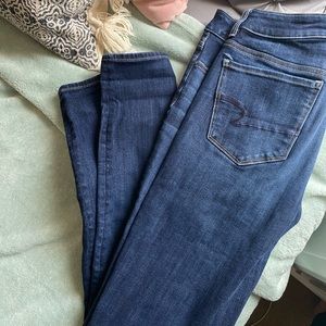 American Eagle dark jeans